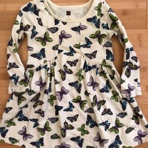 Cotton dress long sleeve size 3T